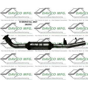 Davico Direct Fit Catalytic Converter and Pipe Assembly for 2001 BMW X5 - 181552