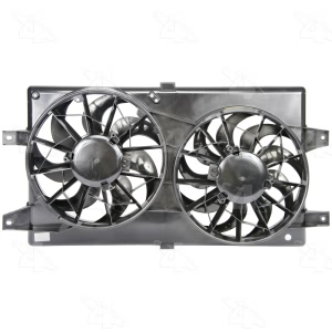 Four Seasons Dual Radiator And Condenser Fan Assembly for 2001 Chrysler Sebring - 75468