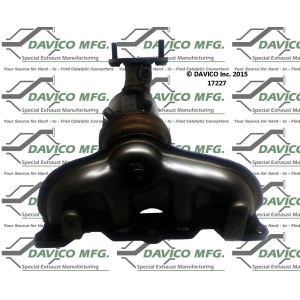 Davico Exhaust Manifold with Integrated Catalytic Converter for 2012 Hyundai Santa Fe - 17227