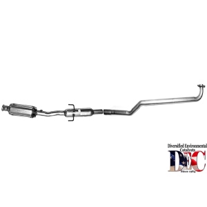 DEC Standard Direct Fit Catalytic Converter and Pipe Assembly for 1999 Toyota Corolla - TOY73288
