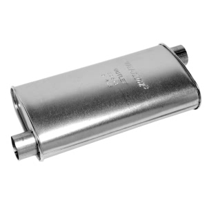 Walker Quiet Flow Stainless Steel Oval Aluminized Exhaust Muffler for 1991 Cadillac Brougham - 22393