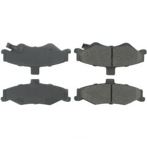 Centric Premium Ceramic Rear Disc Brake Pads for 1998 Pontiac Firebird - 301.07500