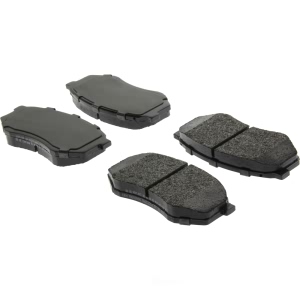 Centric Posi Quiet™ Extended Wear Semi-Metallic Front Disc Brake Pads for 1990 Toyota Cressida - 106.03890