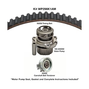 Dayco Timing Belt Kit With Water Pump for 2004 Volkswagen Golf - WP296K1AM