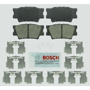 Bosch Blue™ Semi-Metallic Rear Disc Brake Pads for 2009 Pontiac Vibe - BE1212H