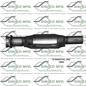 Davico Direct Fit Catalytic Converter for 1991 Cadillac Seville - 19206