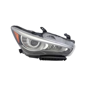 TYC Passenger Side Replacement Headlight for 2014 Infiniti Q50 - 20-9505-00