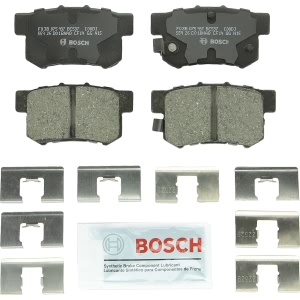 Bosch QuietCast™ Premium Ceramic Rear Disc Brake Pads for 2014 Honda CR-Z - BC537