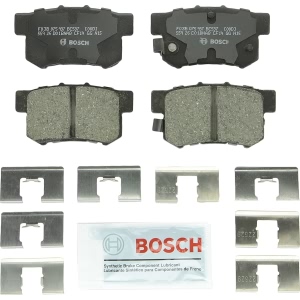 Bosch QuietCast™ Premium Ceramic Rear Disc Brake Pads for 1992 Honda Prelude - BC537