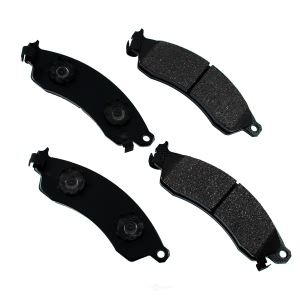 Akebono Pro-ACT™ Ultra-Premium Ceramic Front Disc Brake Pads for Ford - ACT412