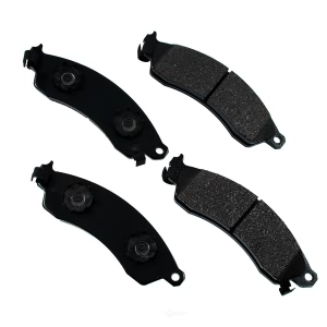 Akebono Pro-ACT™ Ultra-Premium Ceramic Front Disc Brake Pads for Chevrolet Camaro - ACT412