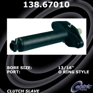 Centric Premium Clutch Slave Cylinder for 1998 Dodge B3500 - 138.67010