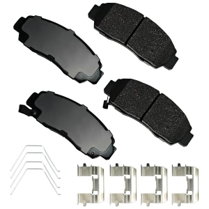 Akebono Pro-ACT™ Ultra-Premium Ceramic Front Disc Brake Pads for 2008 Honda Accord - ACT787A