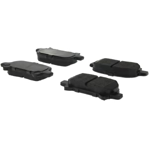 Centric Posi Quiet™ Extended Wear Semi-Metallic Rear Disc Brake Pads for 2000 Toyota Solara - 106.08281