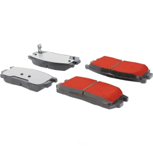 Centric Posi Quiet Pro™ Ceramic Rear Disc Brake Pads for 2010 GMC Terrain - 500.12750