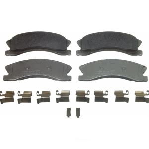 Wagner ThermoQuiet Semi-Metallic Disc Brake Pad Set for 2000 Jeep Grand Cherokee - MX945