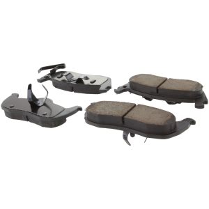 Centric Posi Quiet™ Ceramic Rear Disc Brake Pads for 2007 Jeep Commander - 105.10870