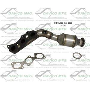 Davico Exhaust Manifold with Integrated Catalytic Converter for 2008 Toyota 4Runner - 18140