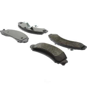 Centric Posi Quiet™ Extended Wear Semi-Metallic Front Disc Brake Pads for 1985 Ford Ranger - 106.03870