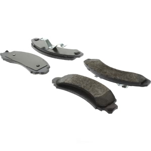 Centric Posi Quiet™ Extended Wear Semi-Metallic Front Disc Brake Pads for 1984 Ford Bronco II - 106.03870