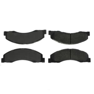 Centric Posi Quiet™ Extended Wear Semi-Metallic Front Disc Brake Pads for 2012 Ford E-150 - 106.13280