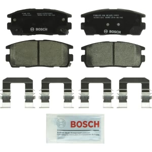 Bosch QuietCast™ Premium Ceramic Rear Disc Brake Pads for 2010 GMC Terrain - BC1275