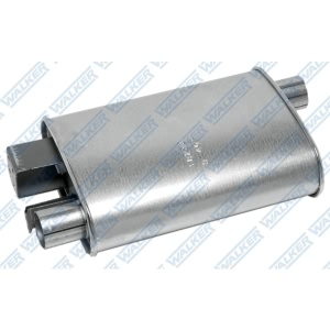 Walker Soundfx Steel Oval Direct Fit Aluminized Exhaust Muffler for 1986 Ford Mustang - 18233
