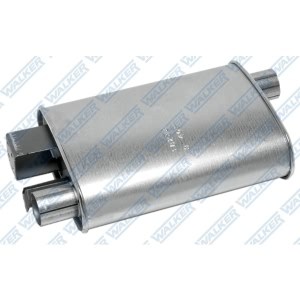 Walker Soundfx Steel Oval Direct Fit Aluminized Exhaust Muffler for 1988 Ford Mustang - 18233