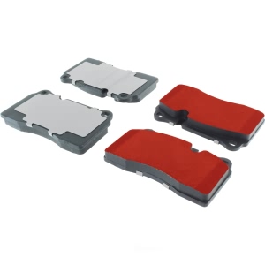 Centric Posi Quiet Pro™ Semi-Metallic Front Disc Brake Pads for 2007 Land Rover Range Rover - 500.12630