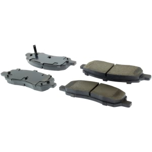 Centric Posi Quiet™ Ceramic Rear Disc Brake Pads for 2010 Buick Lucerne - 105.11720