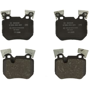 Bosch EuroLine™ Semi-Metallic Rear Disc Brake Pads for BMW 135i - 0986494421