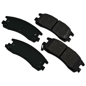 Akebono Pro-ACT™ Ultra-Premium Ceramic Rear Disc Brake Pads for 1997 Saturn SW2 - ACT714