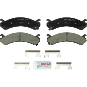 Bosch QuietCast™ Premium Ceramic Front Disc Brake Pads for 2017 GMC Savana 2500 - BC784
