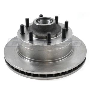 DuraGo Vented Front Brake Rotor And Hub Assembly for Ford E-350 Econoline Club Wagon - BR5486