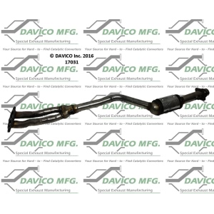 Davico Dealer Alternative Direct Fit Catalytic Converter and Pipe Assembly for BMW Z3 - 47031