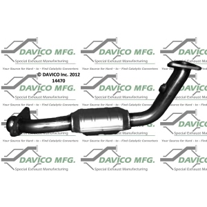 Davico Direct Fit Catalytic Converter and Pipe Assembly for Chevrolet Caprice - 14470