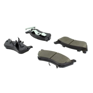 Centric Posi Quiet™ Ceramic Rear Disc Brake Pads for 2002 Mercedes-Benz ML320 - 105.08750