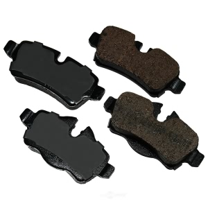 Akebono EURO™ Ultra-Premium Ceramic Rear Disc Brake Pads for 2011 Mini Cooper - EUR1309