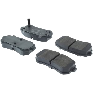 Centric Premium Semi-Metallic Rear Disc Brake Pads for 2012 Hyundai Tucson - 300.11570