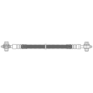 Centric Front Brake Hose for 2014 Mercedes-Benz CL65 AMG - 150.35031