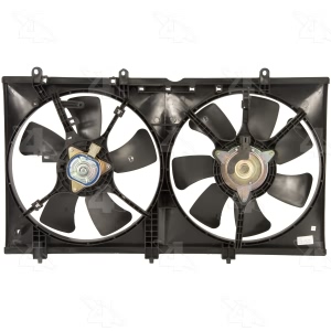 Four Seasons Dual Radiator And Condenser Fan Assembly for Mitsubishi Lancer - 76163