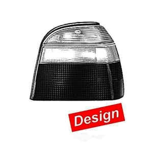 Hella Rear Passenger Side Combination Clear Tail Light for Volkswagen Cabrio - 961846441