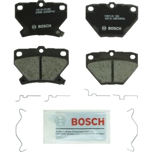 Bosch QuietCast™ Premium Organic Rear Disc Brake Pads for 2003 Toyota Celica - BP823