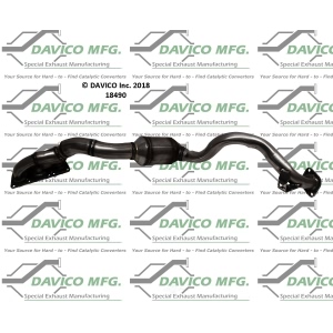 Davico Exhaust Manifold with Integrated Catalytic Converter for 2005 Audi A8 Quattro - 18490