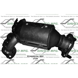 Davico Exhaust Manifold with Integrated Catalytic Converter for 2008 Mitsubishi Outlander - 17134