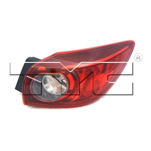 TYC Passenger Side Outer Replacement Tail Light for Mazda - 11-6659-00