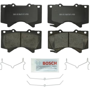 Bosch QuietCast™ Premium Organic Front Disc Brake Pads for 2018 Toyota Tundra - BP1303