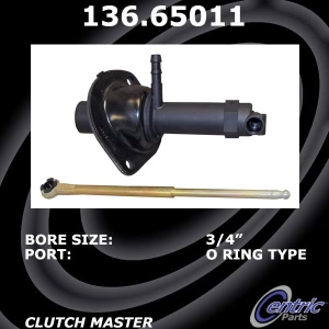 Centric Premium Clutch Master Cylinder for 1992 Ford Explorer - 136.65011