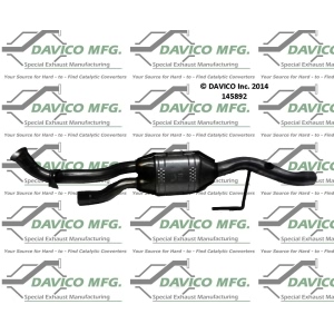 Davico Direct Fit Catalytic Converter for 1999 Dodge Ram 1500 Van - 145892