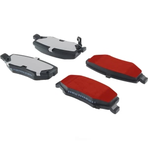 Centric Posi Quiet Pro™ Semi-Metallic Rear Disc Brake Pads for 2010 Jeep Wrangler - 500.12740